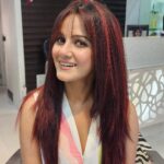 Trina Saha Instagram - @trinasaha21 gets ready to heat up the atmosphere a little more at the Eden Gardens a day before the match. So lucky to watch them close and cheering our Indian Team. #haircolorchange #haircut #longhairstyles #longhairstyling #longhairmakeovers #balayage #jollychandamakeover #hairstyling #hairtransformation #hairtransition #copperblondehighlights #longtoshorthaircuts # #flameredhaircolor #burgundyhaircolor #coppergoldhaircolor #haircolor #haircut #longhair #beforeandafter #beforeafter #longandthickhair #longhaircut #longhair #reelkarofeelkaro #jollychandahaircuts #reelitfeelit #trending #trends #hairtrends #hairhighlights #findyourvibe . . . Follow us on satinrosesalonspa.in Call us on 03323212162, 03346023148 or 098311 31315 Satin Rose Salon And Spa - Jolly Chanda