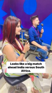 Trina Saha Instagram - The Man of the Moment @virat.kohli ❤️❤️

The G.O.A.T🔥🔥

#metasuper50 #cwc23 #kolkata #trineel