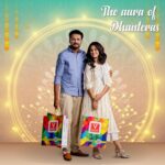 Trina Saha Instagram - Get ready for graceful Dhanteras and Diwali celebrations Join the festivities in the latest festive collection only at @vmart_retail with @trinasaha21 🪔🕺 #Fashion #WesternWear #EthnicWear #Dhanteras #DiwaliFashion #DhantwrasFashion #WomensFashion #MensFashion #WomensWear #MensWear #VmartFashion