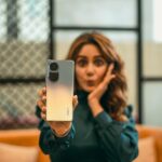 Trina Saha Instagram - “Lights, Camera, RENO! Step into limelight : Experience Glamour & Innovation, OPPO Reno 10 Pro Series, My Favourite.” I personally Recommend “OPPO RENO10 Pro 5G Series.” Go for it !!! Visit your nearest store !!! #OPPORENO10Pro5GSeries #SuperVOOC100W #TelePhotoLens #OPPOWB