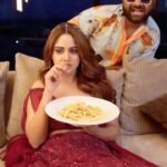 Trina Saha Instagram - How was it shooting with such a Foodie @neelsaha_styled_by_blue ??😉😝 #trinsi #instamood #comedy