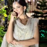 Trina Saha Instagram - Glowing Vibes 🫶🏻 Wearing @kalighataindia 👗 Styling @neelsaha_styled_by_blue Accessories @klothbytrineel 💍 MUA @reshmis_makeover 💄 Captured by @neel_bhattacharya #trinsi #sunkitwedding #avoutlastnight