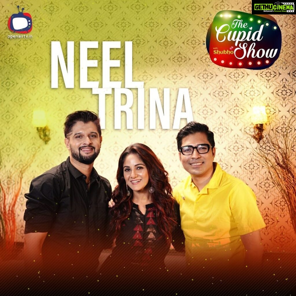 Trina Saha Instagram - Unveiling the grand finale of The Cupid Show with Shubho! Join Tollywood's beloved couple, @neel_bhattacharya and @trinasaha21 , for the season's captivating conclusion. Don't miss out on the excitement! @openairtv.india #thecupidshow #withshubho #NeelBhattacharya #trinaSaha #newepisode #animeshganguly #Talkbokshubho Studio32f