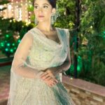 Trina Saha Instagram - Glowing Vibes 🫶🏻 Wearing @kalighataindia 👗 Styling @neelsaha_styled_by_blue Accessories @klothbytrineel 💍 MUA @reshmis_makeover 💄 Captured by @neel_bhattacharya #trinsi #sunkitwedding #avoutlastnight
