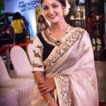 Trina Saha Instagram - All about @mirchibangla khushir Pujo 🫶🏻 Wearing @wnwkolkata 👗 Accessories @klothbytrineel 💍 MUA @pritha_dutta_official 💄 Styling @theshorcompany @anushka96 🫶🏻 Managed by @decalogue_mgmt ♥️ #trinsi #eventready