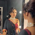 Trina Saha Instagram - Morning instafam 🫶🏻 Styling @theshorcompany Wearing @rajinstylecal Accessories @abeoindia_official MUA @pritha_dutta_official #trinsi #sundaymood☀️
