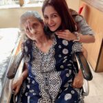 Trina Saha Instagram - And this was the last picture with her..I love you Dida ♥️ Miss you