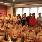 Urmila Matondkar Instagram - It was a pleasure to felicitate the brave heart women force of the @mumbaipolice who finished their self-defence course at @ufcgymindia with kind support of DCP (Zone IX) An extremely commendable endeavour by @sanyogita_ramanan and coach Roger from Brazil 💪🏻 #women #womensupportingwomen #womenempowerment #eachdaywomensday ❤️