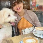 Urmila Matondkar Instagram - Coffee Date with Romeo 🐶😻