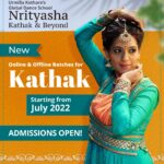 Urmilla Kothare Instagram – 🙏🏻 Hello Everyone! Admissions for July 2022 Online and Offline Beginner’s Batch have started … You can Now Learn Kathak with Me at Nrityasha Kathak & Beyond (@nrityasha_dance_academy) — Enroll by Calling/WhatsApp on 9820448544 or Email on urmilakothare.nrityasha@gmail.com for more details about the Dance Classes 😊
#kathak #dance #school #urmilakothare