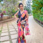 Urmilla Kothare Instagram – 🧡🧡🧡🧡 
👗 Outfit by @moresha_sameera_dalvi
.
. 
#photooftheday #saree #style #ootd #look #instafashion #urmilakothare Mumbai, Maharashtra