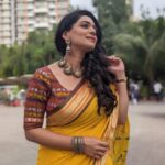 Urmilla Kothare Instagram – 💛💛💛
✨ Outfit : @massakali_saree
📸 Photography : @pranavbhadargeclicks Mumbai – मुंबई
