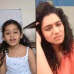 Urmilla Kothare Instagram - The best advice my child gave me.. Do that what makes you happy... #happychildrensday #jizahaaniaai #reelsinstagram #reelitfeelit Editor: @saurabh_bhanage.7