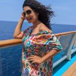 Urmilla Kothare Instagram - 🩵💚💜🧡 Summer Vibes 🫶🏻 📸Photography - @manishtandel7203 👗 Outfit by @moresha_sameera_dalvi . . . #instamood #photooftheday #goodvibes #travelphotography #cruise #trip #vacation #fashion #ootd #style ✨ Cordelia Cruises