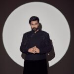 Vaishnav Tej Instagram - Come to the Dark side …. Black love 🖤 #varunlav ‘s Italian reception Styled by - @ashwin_ash1 & @hassankhan_3 Style team - @ahmedxmirza Outfit - @rohitgandhirahulkhanna Shoes - @shutiqofficial Shot by - @arifminhaz Make up - @vamsi_makeupartist Hair - @stylist_pranav Costumer - @chraju139