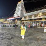 Varshini Sounderajan Instagram – Bliss ✨✨✨ Tirumala Tirupati Devasthanams(TTD)