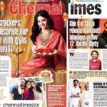 Vedhika Instagram – #HappyDiwali #Repost @chennaitimestoi @bangalore_times with @use.repost
・・・
Here’s a sneak peek at our front page today. @logesh_balachandran_ 
Photography @sickfreek 
Hairstylist @dileep_mua 

To read our epaper, go to epaper.timesofindia.com 

For more entertainment news, visit etimes.in