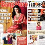 Vedhika Instagram - #HappyDiwali #Repost @chennaitimestoi @bangalore_times with @use.repost ・・・ Here’s a sneak peek at our front page today. @logesh_balachandran_ Photography @sickfreek Hairstylist @dileep_mua To read our epaper, go to epaper.timesofindia.com For more entertainment news, visit etimes.in