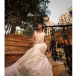 Veebha Anand Instagram - The most beautiful day! Happy Navmi every one! Blessed and grateful for everything🤍 @tamairafashion thank you for this beautiful saari! You have my heart!! 🤍🪷