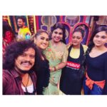 Vichithra Instagram - #goodluck to aneethi movie team for great success . Amazing day with lots of fun and laughter @jovika_vijaykumar @vanithavijaykumar EVP Film City
