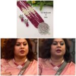 Vichithra Instagram - #bigbosstamil #crystalset#pinkcrystal #zercon #vijaytv #vijaytelevision#bigboss7tamil#instafashion #instashopping