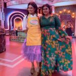 Vichithra Instagram - Third time pairing with @kuraishi_the_entertainer . Loved and laughed every second , this week in #cwc4. He nailed every one of us with his excellent wit and humorous performance as my favorite #contestant @srushtidangeoffl @kuraishi_the_entertainer, you are truly an #entertainer, dear God bless, u da . Loved the bonding between us . Hope to continue more and more pairing with you💜💜💜💜💜💜💜💜💜💜💜💜💜💜