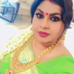 Vichithra Instagram - Today never ends ...💚💚💚💚💚💚💚💚💚 Thank you for the lovely saree @harithajackie Jewellery : @jk_fancy_house #traditional #picoftheday #selfie