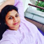 Vichithra Instagram - LIFE IS EITHER A DARING ADVENTURE OR NOTHING DEARS #goodmorning #goodvibes #purple #getmotivatedbyvichu #morningmotivation #goodday #keepexploring #keepmotivating #happy