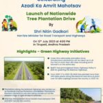 Vichithra Instagram - Celebrating Azadi ka amrit Mahotsav: launch of nationwide tree plantation drive | proud to be part of green highway initiatives. Join us in celebrating Azadi ka amrit Mahotsav with the launch of the nationwide tree plantation drive. We are proud to be part of the green highway initiatives, contributing to a greener and more sustainable future. Contact us today to be a part of our impactful tree-planting drives. Together, let's make a difference. To learn more Contact us at 9778 411 911 | 9143 500 500 . . . #azadikaamritmahotsav #launch #nationwide #tree #plantation #drive #greenhighway