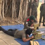 Vicky Kaushal Instagram – Must say I got a ‘warm’ welcome by the 6 Sikh Regiment this time during my trip to Delhi for #SAMबहादुर Trailer launch! In 2018, before we started filming URI, I was trained by the 7 Sikh Regiment. Unki obstacle training drills ki yaadein taaza ho gayi… always feels great to get a pat on your back by the real heroes! 🫡 🇮🇳
.
#SAMबहादुर On 1.12.2023.