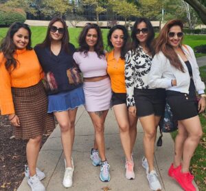 Vidhya Mohan Instagram - 🇺🇲🇺🇲🇺🇲 US GANG