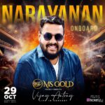 Vijay Antony Instagram – Welcoming @singer_narayananravishankar onboard for the most awaited concert in recent times. Get your tickets now at www.ticket2u.com.my 🎟

Vijay Antony – Live in Concert
29 October 2023
Axiata Arena, Bukit Jalil

Brought to you by @msgold.my⚜

@vijayantony
@datoabdulmalik

#vijayantonyliveinconcert
#VAbyMSC
#malikstreams
#VijayAntony
#liveinconcert