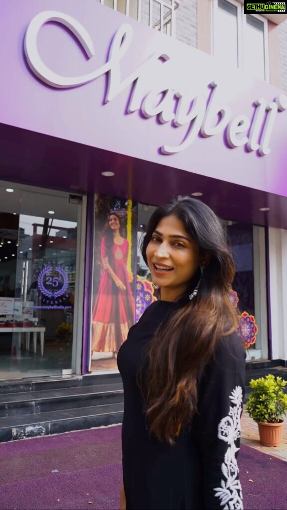 Vijayalakshmi Instagram - Diwali is just around the corner, and if you’re still puzzled about your shopping list, don’t worry, I’ve got your back! I recently visited Maybell located at Velachery & fell in love with their festive collection ZARIKA, which takes us on a journey into the heart of India’s rich cultural heritage, with each garment designed to reflect the essence of KANCHIPURAM ZARI✨Their exquisite designs, motifs, hues and shades were everything I ever wanted. Come check out their wide range of collection right from Anarkali, Kurta sets, kurta, kidswear and get your hands on exciting gifts🎁 📍No. 2, Ground Floor, Janakpuri 2nd Street, Velachery Bypass Rd, Chennai, Tamil Nadu 600042 Phone: 044 4770 8407