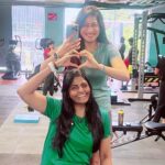 Vijayalakshmi Instagram - This happend 💚🩵🤍 #weekendvibes @bayfitecr