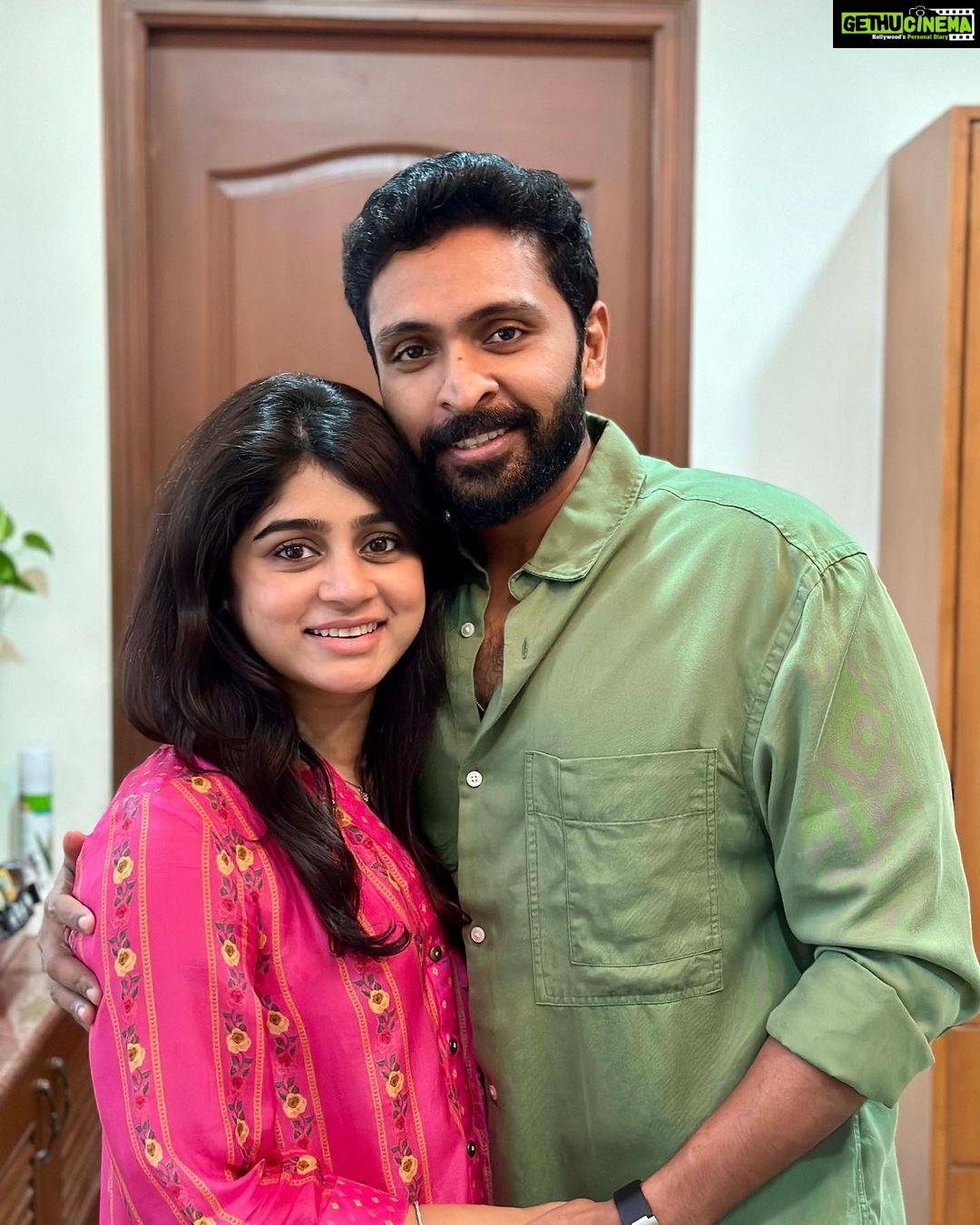 Vikram Prabhu - 3 Likes - Celebrating her is celebrating everything joyous around me! U make US so much more sweeter! Happy Birthday you beautiful soul! Grateful to have a partner like you to live this life!❤️💞💞🤗😘💗
#UV #friend #wife #mom #birthdaygirl #octoberbaby 💞
