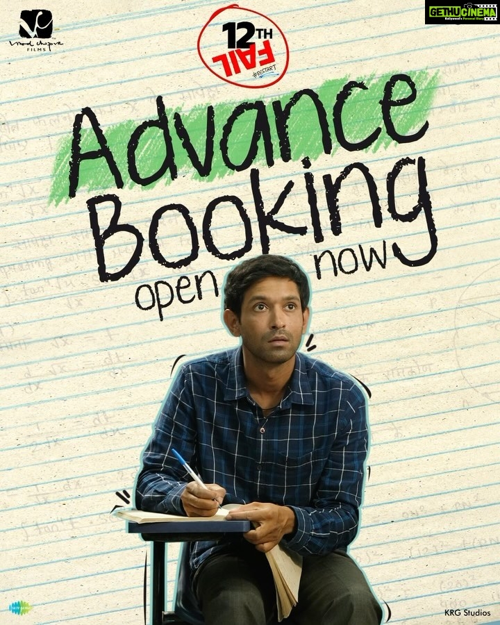 Vikrant Massey Instagram - A story that will touch your heart and ignite your determination. Advance booking for 12th Fail is live now. Get your tickets and be prepared for an inspiring ride. 🌆💫 #ZeroSeKarRestart (Link In Bio) Watch #12thFail IN CINEMAS TOMORROW, a film inspired by a million true stories. 🌟🎥 @vidhuvinodchoprafilms @zeestudiosofficial @medhashankr @anantvjoshi @anshumaan_pushkar #VikasDivyakirti @arsgeeta @itsharishkhanna @priyanshuchatterjee @moitrashantanu @swanandkirkire @saregama_official @krgstudios