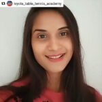 Vimmy Bhatt Instagram - #Repost @loyola_table_tennis_academy with @let.repost • • • • • • The lead actress of Upcoming Gujarati Film Aasha @aashamovie VIMMY BHATT @vimmybhat Wishing all the best and feeling proud for Shiney Gomes shineyria_gomes #aasha #vimmybhatt #tabletennis#sportslover #tabletennisforlife#Passion #tabletenniscoach#loyolaacademy #gamechanger#butterflytabletennis #donic#joola#pingpong#tabletennisdaily#stiga #tabletennisforever #tabletennisprectice #footwork #athlete #tabletennisplayers #forehand #backhand #tabletennisplayer