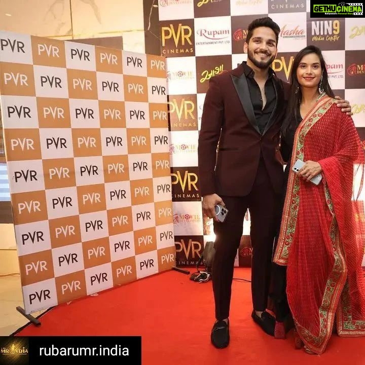 Vimmy Bhatt Instagram - Reposted from @rubarumr.india Rubaru Mr. India 2018, Dilip Patel (@dpatelofficial) during the launch of his movie - Aasha - A hope for love at @pvrcinemas_official Releasing today April 22, 2022. #RubaruGroup #RubaruMrIndia2018 #Aasha #Movie #Cinema #Film #Cine #IndianCinema #IndianMovie #IndianFilm #Filmography #Actor #Acting #Lead #Gujarat #Gujarati #Model #Modeling #Talent #Launch #Premiere #Screen #SilverScreen #feature #PVR #PVRcinemas