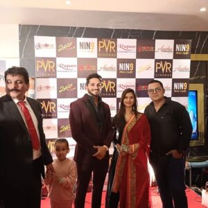 Vimmy Bhatt Instagram - Premiere night AASHA @pvrcinemas_official. A big thankyou to all who attended the premiere 

RELIVE the era of 80s in cinemas near you today 22nd April AASHA 

 #bliss #premiere #premierenight #films #filmpremiere #aashamovie #vimmybhatt #gujaratifilms #cinemas #theaters #22nd #april #thebigday