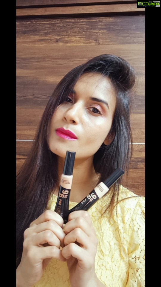Vimmy Bhatt Instagram - Have you tried these by @milapcosmetics 1) 9 to 6 Pro Concealer shade Honey Beige 2) 9 to 6 Pro Concealer shade Vanilla 3) Lip-Eye-Cheek tint #cosmetics #flawlessskin #makeup #liptint #collaboration #instagram #reelsinstagram #milapcosmetics