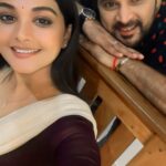 Vindhuja Vikraman Instagram - Mention ur mental disorder friend 👻🤪 #flowerstv #kumkumacheppu #chandusarika #shootday Trivandrum, India