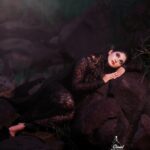 Vindhuja Vikraman Instagram - Black is Beautiful 🖤 Pic @anu_memories_ Mua @eternalmakeovers Costume @nash__designs Trivandrum, India