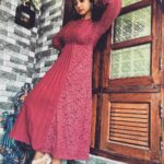 Vindhuja Vikraman Instagram - ❤️ 👗 @dayyus_shopping_mall Pic Amma😘😘