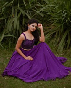 Vindhuja Vikraman Instagram - 💜
@thekkan_thaanthonni
@magicfeather_makeoverartistry
@aalaadesigners
@planetjewel
