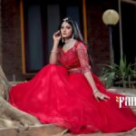 Vindhuja Vikraman Instagram - In love with this dress thank u so much @vinduja_sonu for designing this wonderful Outfit Such a amazing piece from @fab.d.studio ❤️ Do check their page for more elegant dresses they are very affordable and can be customized according to ur favourite colour and size 😊 Trivandrum, India