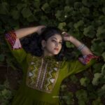 Vindhuja Vikraman Instagram - Good morning ppl 💚 Pic @aghoshvyshnavamofficial 📸 Trivandrum, India