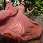 Vindhuja Vikraman Instagram - Always Twril that skift of urs girl like there's never a tommorow ❤️ Costume @thanzscouture Mua @karthika.nitheesh Pic @nandagopan_photography Trivandrum, India