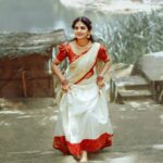 Vindhuja Vikraman Instagram - “ To love or have loved, that is enough..... . . Credits Pic @harikumar.gk Costume @db_keralasarees Styling and Designing @3days_designs Trivandrum, India