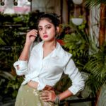 Vindhuja Vikraman Instagram - 💚 @_renjithmurali_ 📸 @3days_designs 👗 Kerala