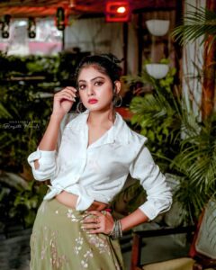 Vindhuja Vikraman Instagram - 💚
@_renjithmurali_ 📸
@3days_designs 👗